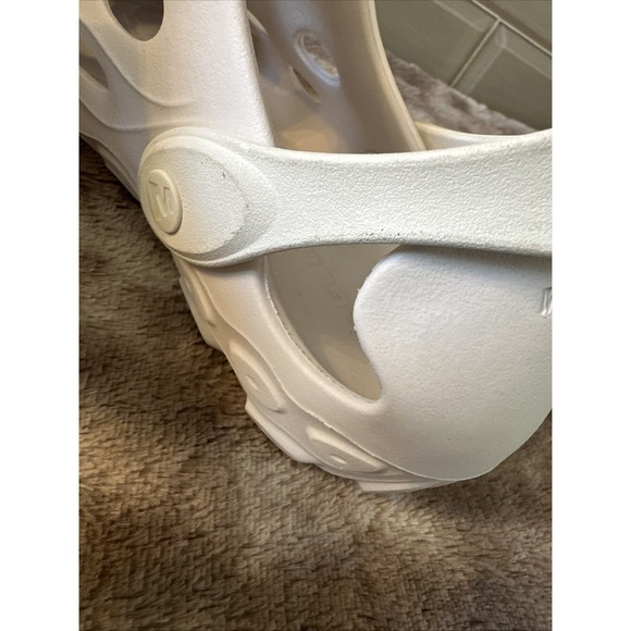 Merrell Womens White Hydro Moc Water Shoes Slip-On Clogs Size 7 New - Picture 4 of 9